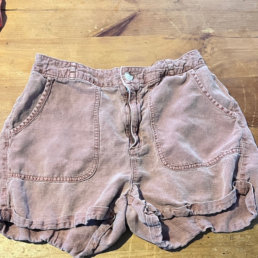 C&C California Dusty Pink Women's Cargo Shorts